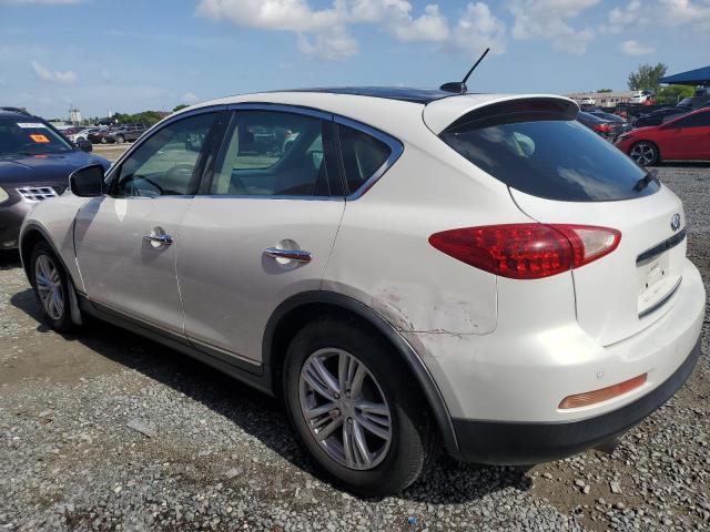 JNKAJ09F68M354858 - 2008 INFINITI EX35 BASE თეთრი ფოტო 2