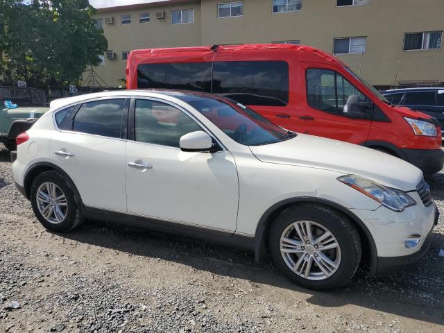 JNKAJ09F68M354858 - 2008 INFINITI EX35 BASE თეთრი ფოტო 4