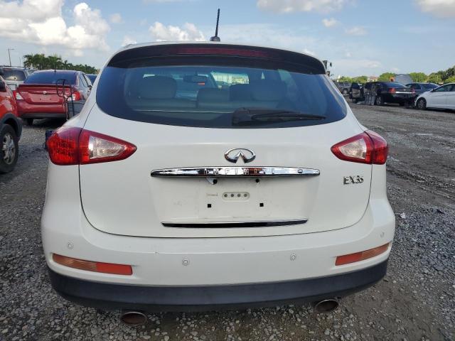 JNKAJ09F68M354858 - 2008 INFINITI EX35 BASE თეთრი ფოტო 6