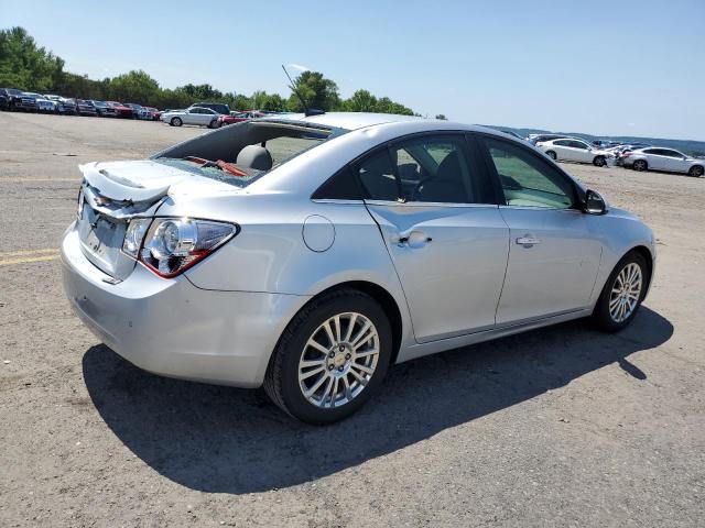 1G1PK5SC7C7133212 - 2012 CHEVROLET CRUZE ECO SILVER photo 3