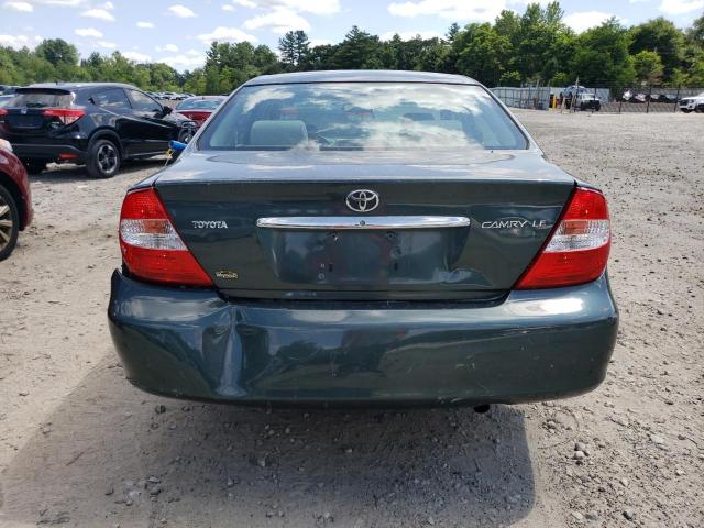 4T1BE32K23U685203 - 2003 TOYOTA CAMRY LE GREEN photo 6