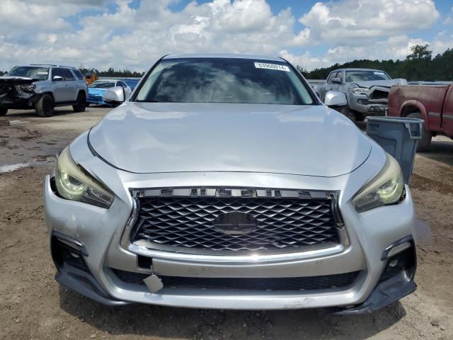 JN1EV7AP4JM361627 - 2018 INFINITI Q50 LUXE SILVER photo 5