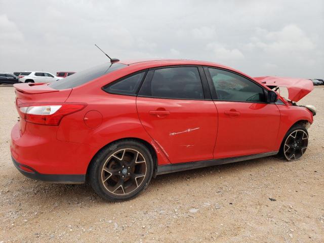 1FAHP3F23CL291126 - 2012 FORD FOCUS SE RED photo 3