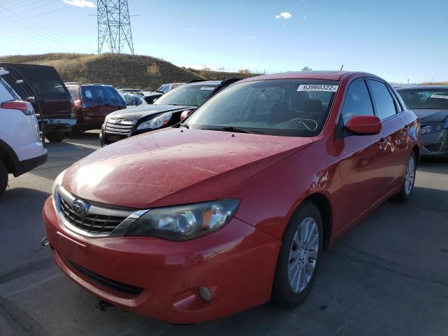 JF1GE60689H505943 - 2009 SUBARU IMPREZA 2.5I PREMIUM RED photo 2