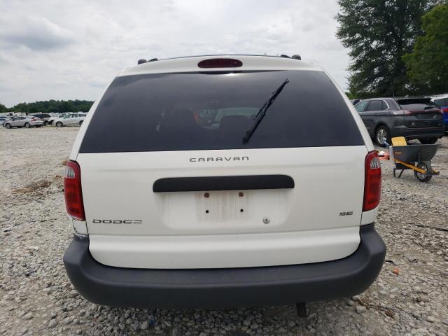 1B4GP25352B739863 - 2002 DODGE CARAVAN SE WHITE photo 6