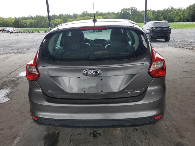 1FADP3N29DL254275 - 2013 FORD FOCUS TITANIUM GRAY photo 6