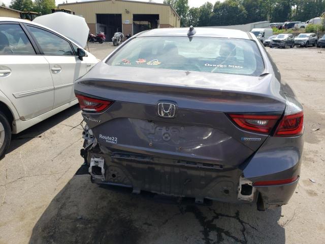 19XZE4F10KE003894 - 2019 HONDA INSIGHT LX GRAY photo 6