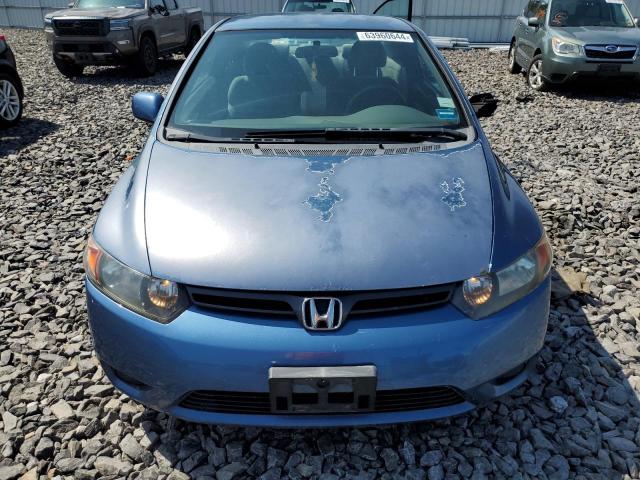 2HGFG11646H561113 - 2006 HONDA CIVIC LX BLUE photo 5