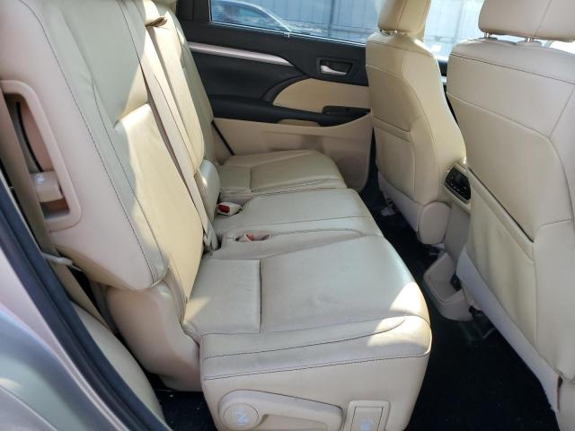 5TDKKRFH4ES026531 - 2014 TOYOTA HIGHLANDER XLE Ոսկեգույն լուսանկար 10