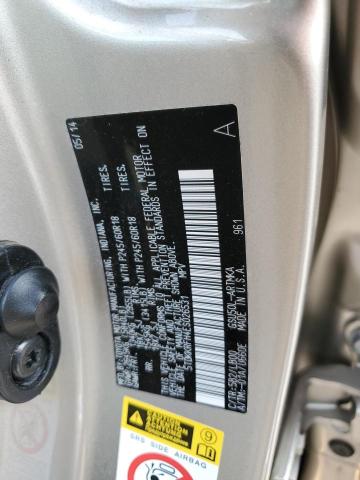 5TDKKRFH4ES026531 - 2014 TOYOTA HIGHLANDER XLE Ոսկեգույն լուսանկար 12