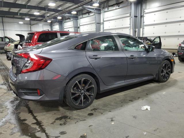 2HGFC2F88LH600194 - 2020 HONDA CIVIC SPORT GRAY photo 3