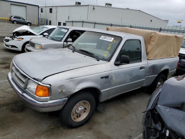 1FTCR10A3VTA72267 - 1997 FORD RANGER SILVER photo 1