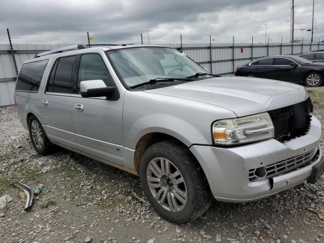 5LMJJ3J53AEJ02225 - 2010 LINCOLN NAVIGATOR L SILVER photo 4