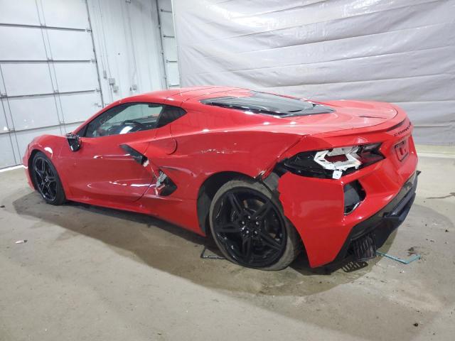 1G1YA2D41P5129184 - 2023 CHEVROLET CORVETTE STINGRAY 1LT RED photo 2