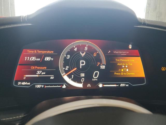 1G1YA2D41P5129184 - 2023 CHEVROLET CORVETTE STINGRAY 1LT RED photo 9