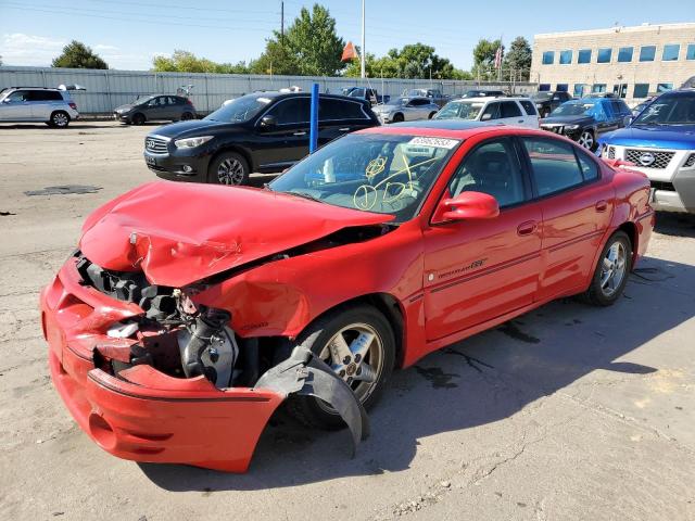 1G2NV52E01C285137 - 2001 PONTIAC GRAND AM GT1 RED photo 1