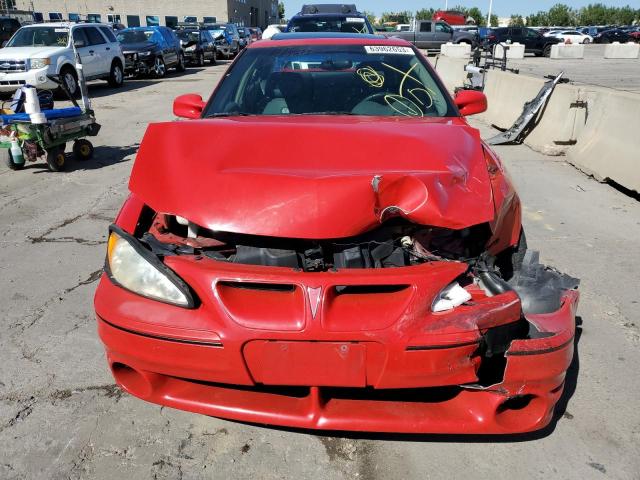 1G2NV52E01C285137 - 2001 PONTIAC GRAND AM GT1 RED photo 5