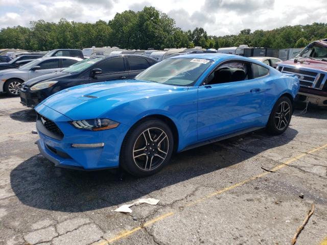 1FA6P8TH8N5149519 - 2022 FORD MUSTANG BLUE photo 1