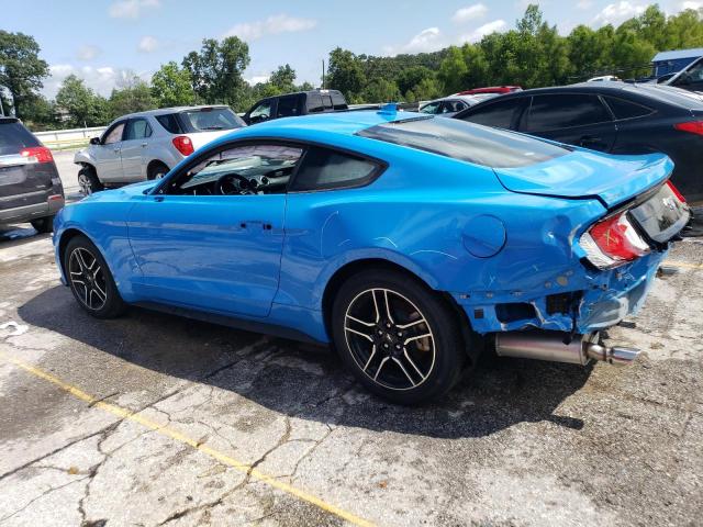 1FA6P8TH8N5149519 - 2022 FORD MUSTANG BLUE photo 2