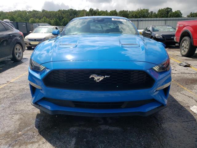 1FA6P8TH8N5149519 - 2022 FORD MUSTANG BLUE photo 5