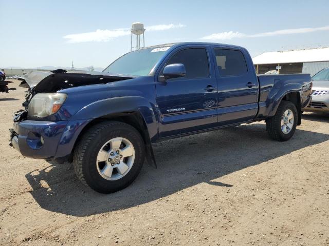 5TEKU72N38Z531249 - 2008 TOYOTA TACOMA DOUBLE CAB PRERUNNER LONG BED BLUE photo 1