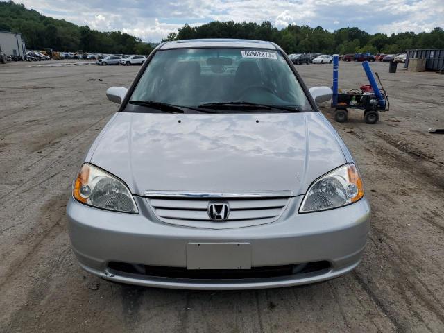 1HGES267X3L007672 - 2003 HONDA CIVIC EX SILVER photo 5