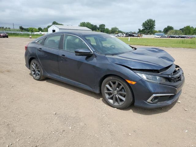 2HGFC1F30LH681741 - 2020 HONDA CIVIC EX BLUE photo 4