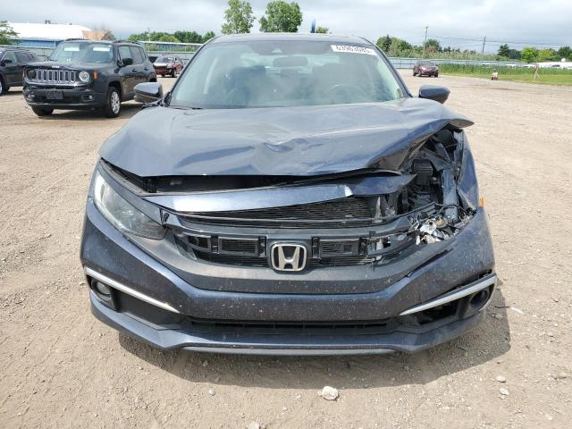 2HGFC1F30LH681741 - 2020 HONDA CIVIC EX BLUE photo 5
