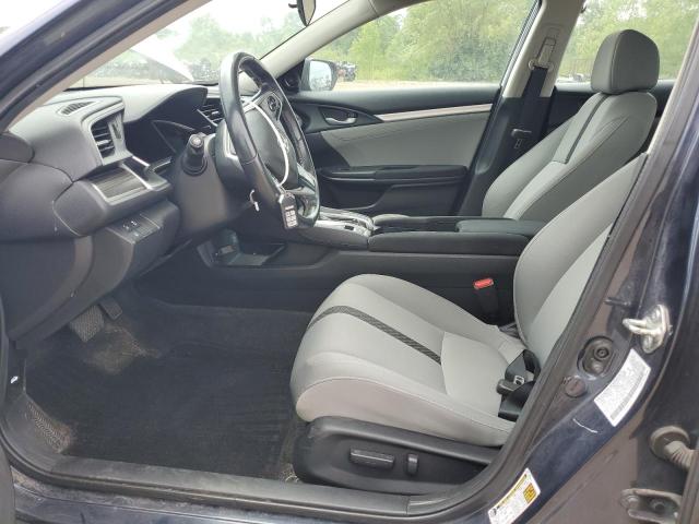 2HGFC1F30LH681741 - 2020 HONDA CIVIC EX BLUE photo 7