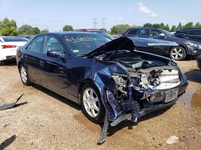 1G6DM57T470119136 - 2007 CADILLAC CTS BLUE photo 4