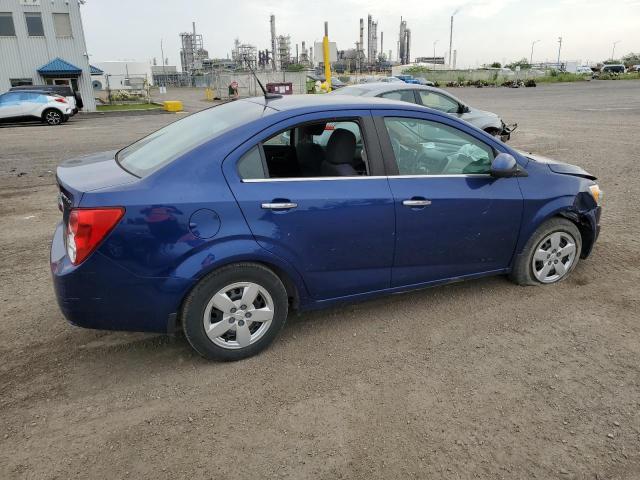 1G1JC5EH2E4183885 - 2014 CHEVROLET SONIC LT BLUE photo 3