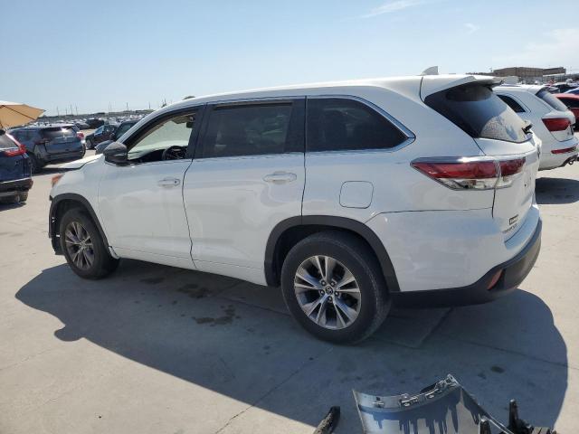 5TDZKRFH8GS172335 - 2016 TOYOTA HIGHLANDER LE WHITE photo 2