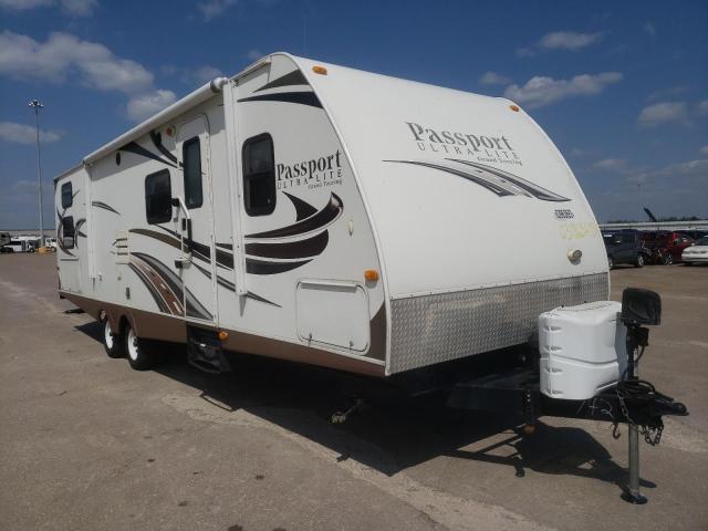 4YDT29229DT413742 - 2013 PASSPORT TRAVELTRLR WHITE photo 1