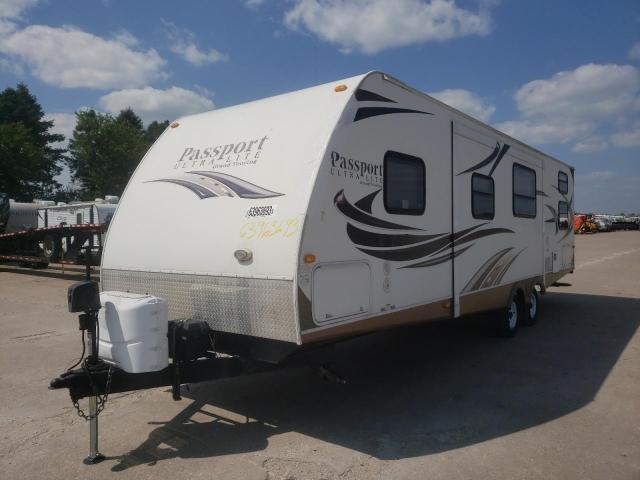 4YDT29229DT413742 - 2013 PASSPORT TRAVELTRLR WHITE photo 2