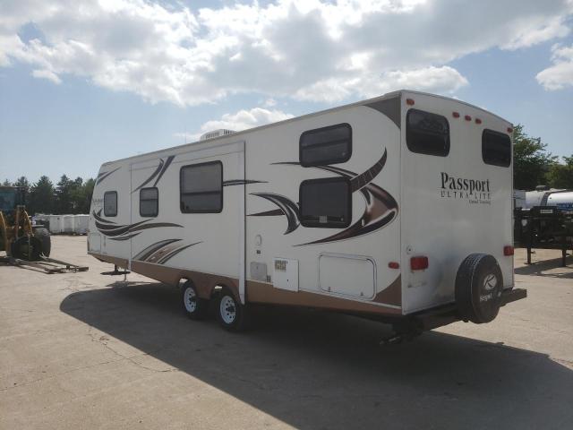 4YDT29229DT413742 - 2013 PASSPORT TRAVELTRLR WHITE photo 3