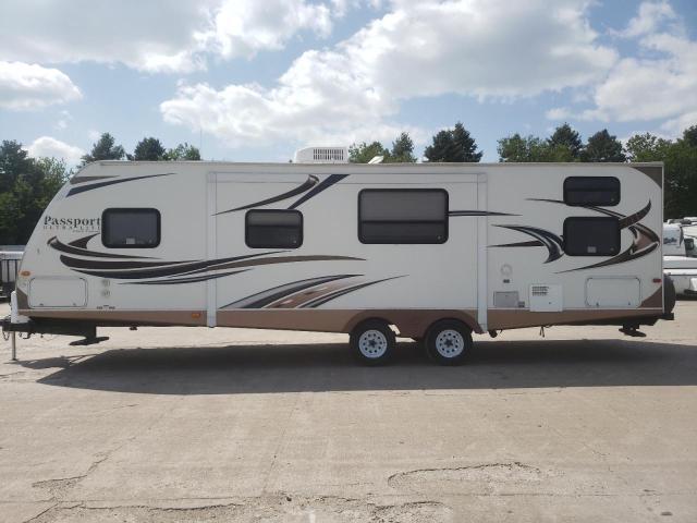 4YDT29229DT413742 - 2013 PASSPORT TRAVELTRLR WHITE photo 8