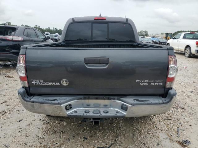 5TFJU4GN9FX076558 - 2015 TOYOTA TACOMA DOUBLE CAB PRERUNNER GRAY photo 6