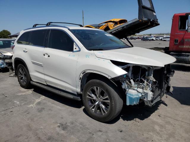 5TDKKRFH4GS505065 - 2016 TOYOTA HIGHLANDER XLE WHITE photo 4