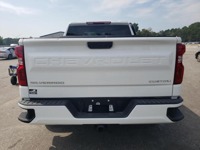 1GCRABEK3PZ267231 - 2023 CHEVROLET SILVERADO C1500 CUSTOM WHITE photo 6