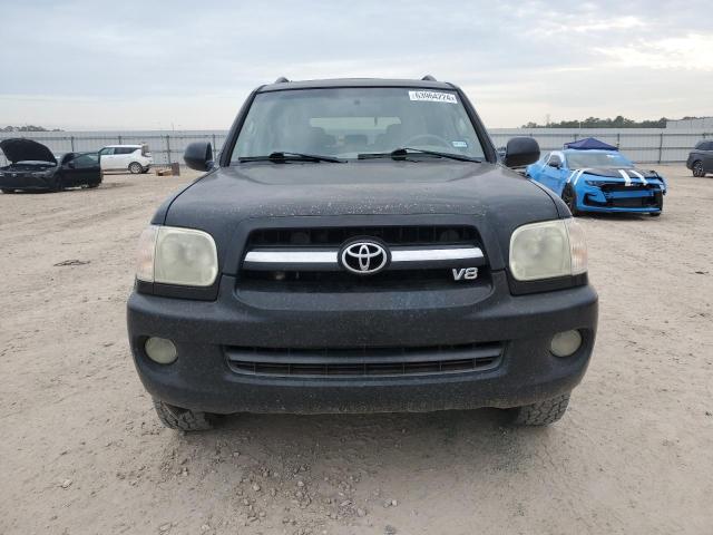 5TDBT48A36S265991 - 2006 TOYOTA SEQUOIA LIMITED BLACK photo 5