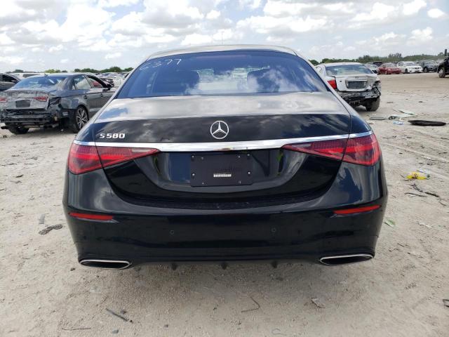 W1K6G7GB0MA036377 - 2021 MERCEDES-BENZ S 580 4MATIC BLACK photo 6