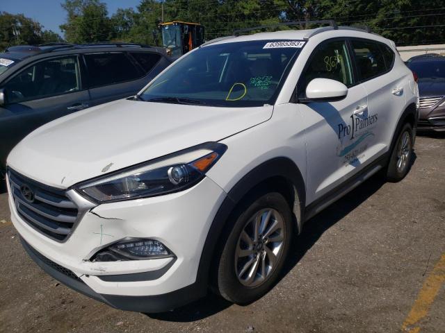 KM8J33A49JU692652 - 2018 HYUNDAI TUCSON SEL WHITE photo 1