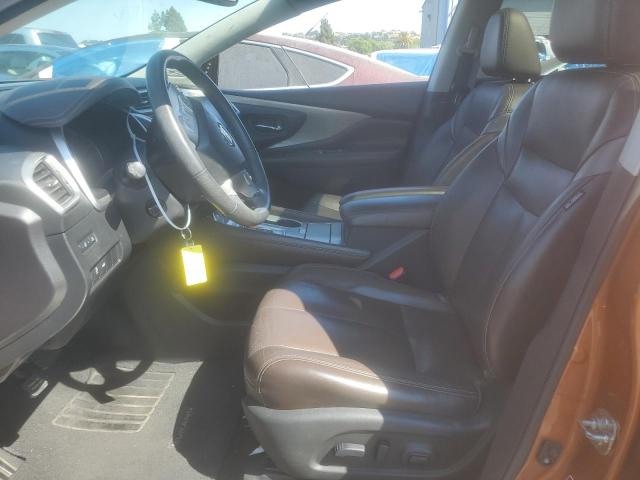 5N1AZ2MH8GN103732 - 2016 NISSAN MURANO S ORANGE photo 7