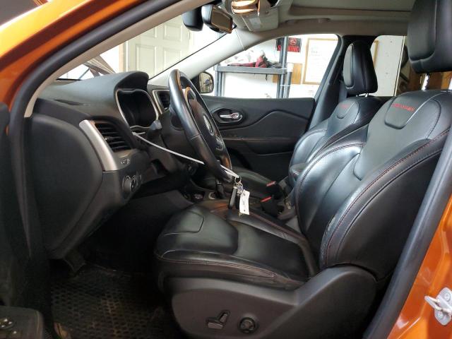 1C4PJMBS2GW199285 - 2016 JEEP CHEROKEE TRAILHAWK ORANGE photo 7