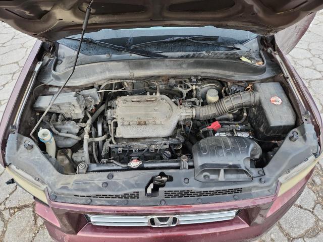 2HJYK165X8H519565 - 2008 HONDA RIDGELINE RTL Burdeos foto 11