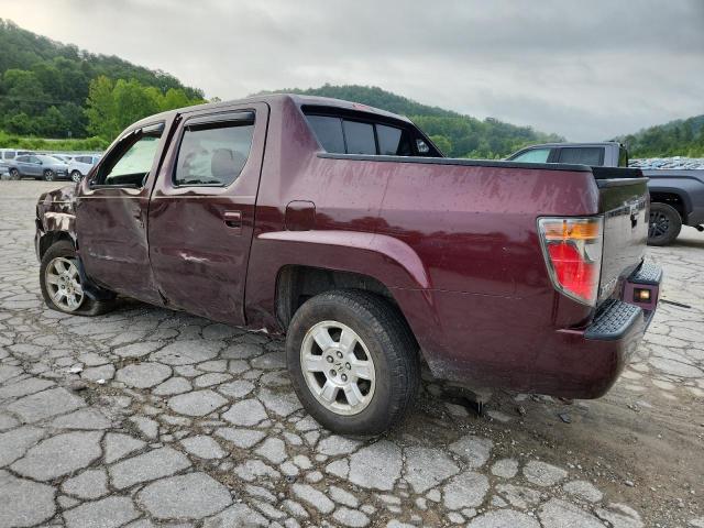 2HJYK165X8H519565 - 2008 HONDA RIDGELINE RTL Burdeos foto 2