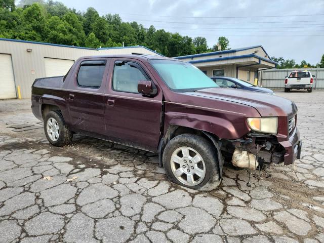 2HJYK165X8H519565 - 2008 HONDA RIDGELINE RTL Burdeos foto 4