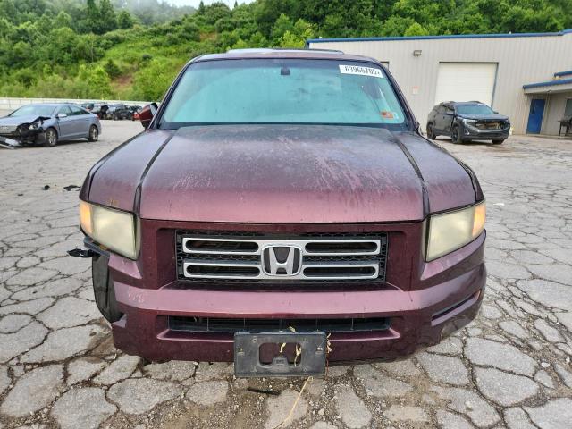 2HJYK165X8H519565 - 2008 HONDA RIDGELINE RTL Burdeos foto 5