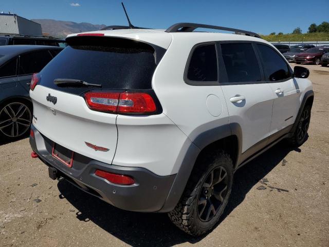 1C4PJMBS2FW652299 - 2015 JEEP CHEROKEE TRAILHAWK WHITE photo 3