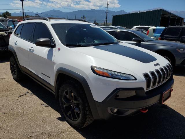 1C4PJMBS2FW652299 - 2015 JEEP CHEROKEE TRAILHAWK WHITE photo 4